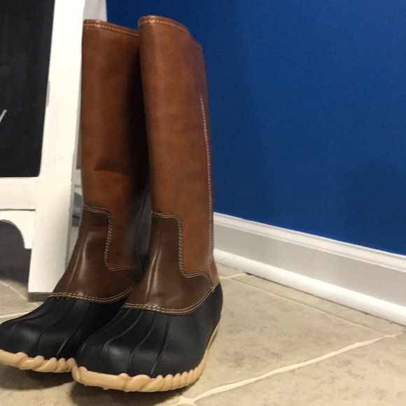 outwoods tall duck boots